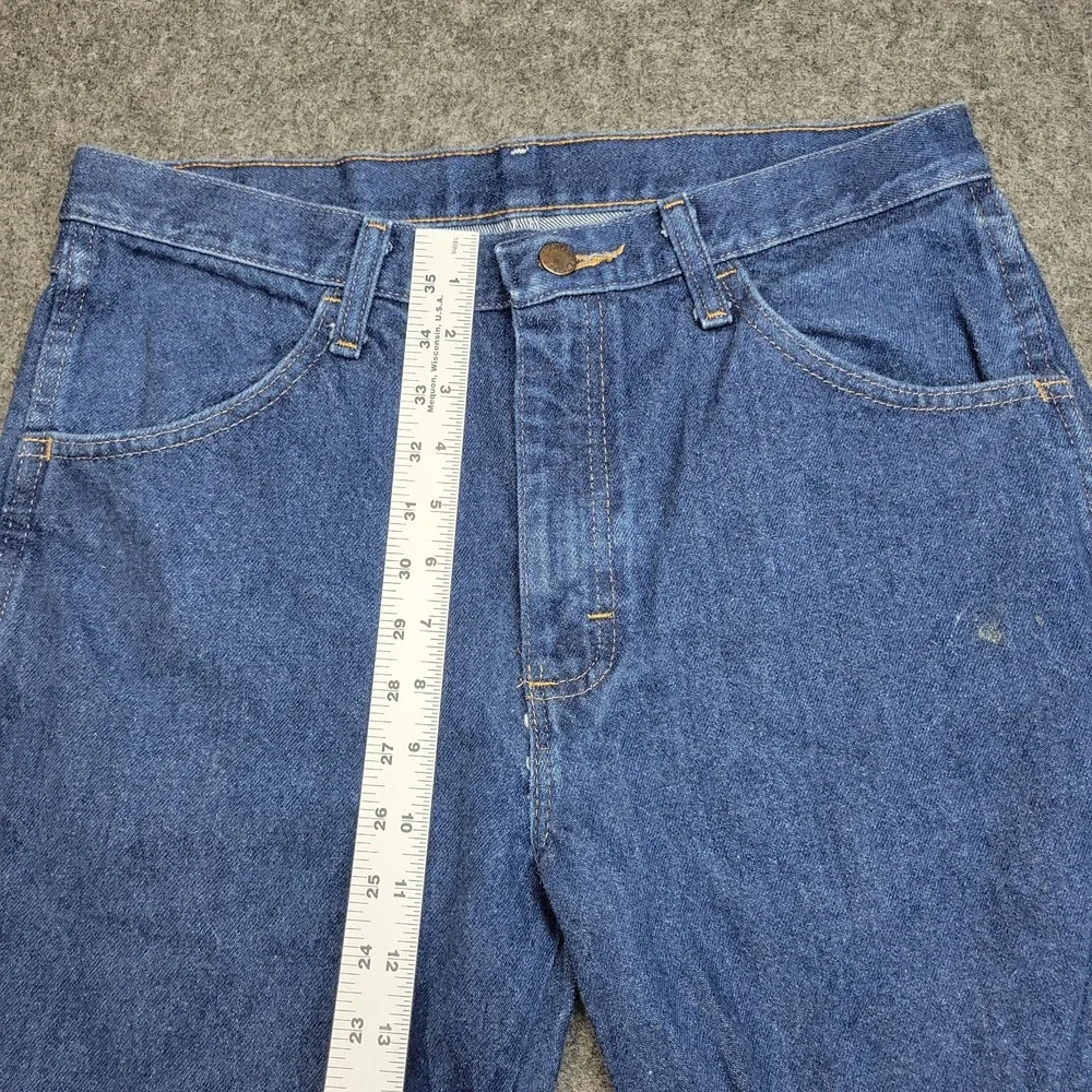 Rustler Jeans Mens 32x30 Blue Denim Stretch Boho Streetwear Grunge Americana